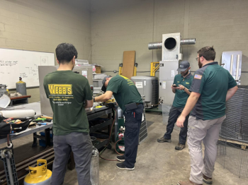 Our Prosper electricians and HVAC contractors are always training to provide the best service